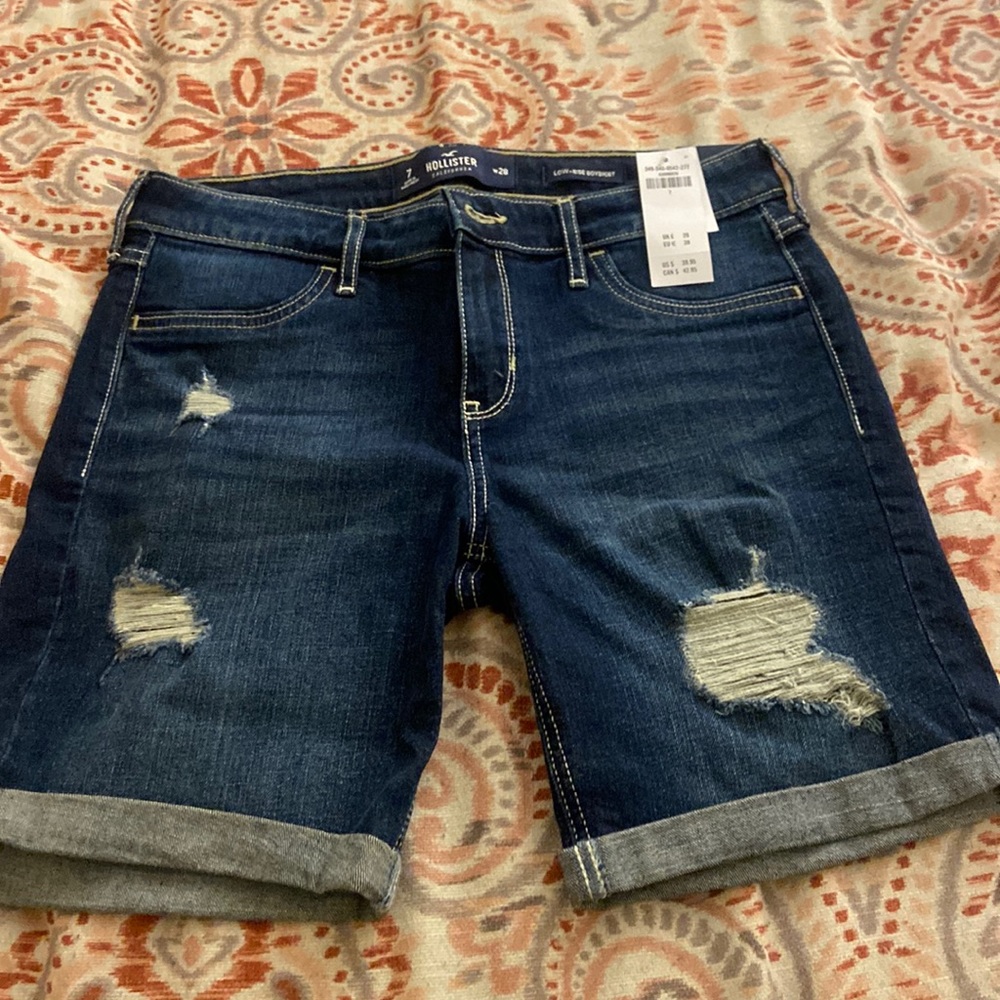 New Women Hollister Jean shorts